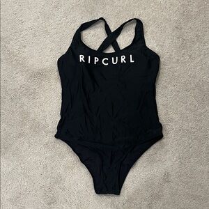 Rip Curl womens Black One Piece Swimsuit